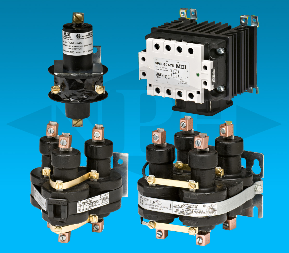 Contactors, Solid State Relay